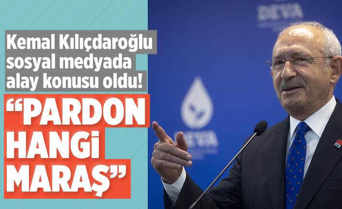 Kemal Kılıçdaroğlu bu sözleriyle alay konusu oldu!